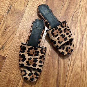 Jcrew cheetah Sandal